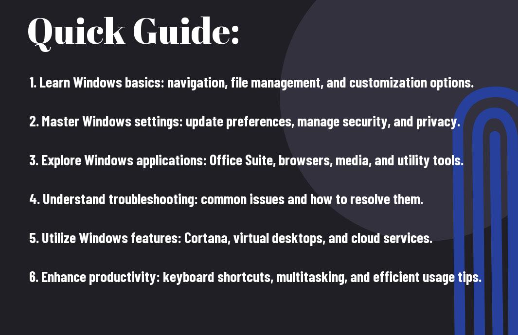 Complete Windows User Manual A Step-by-Step Guide